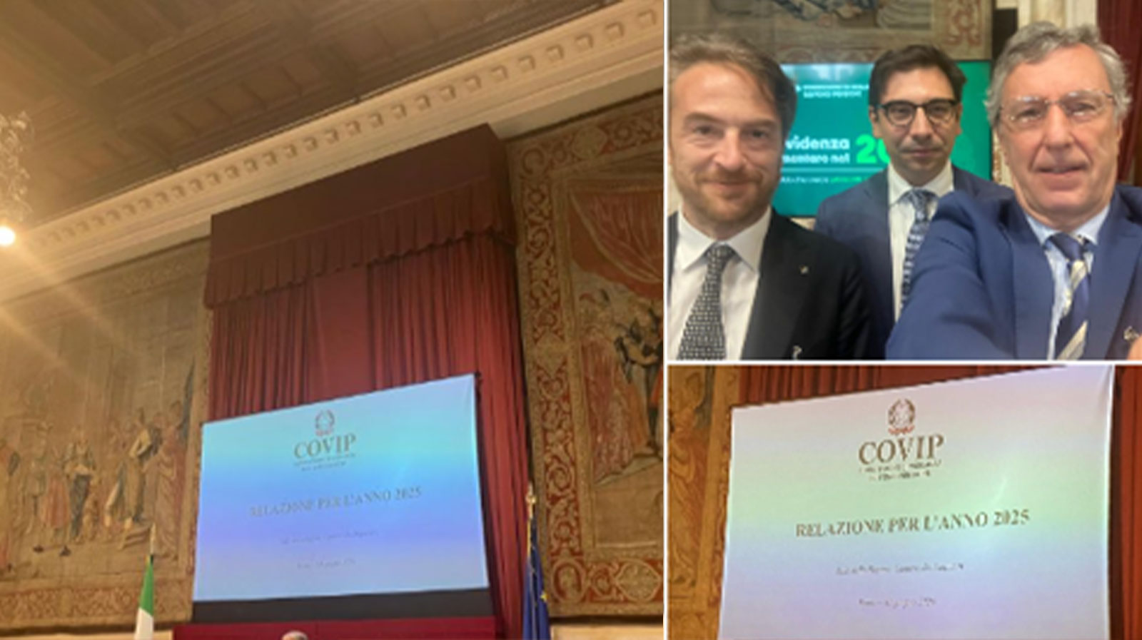 previndapi alla presentazione della relazione annuale covip 2025